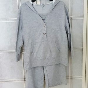 NWOT Silver Wear  Petite Women's Hoodie and Pants Set